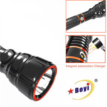 Rechargeable LED Metal Torch Spot in Dubai